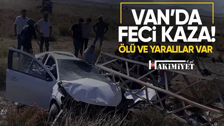 Van'da feci kaza! Ölü ve yaralılar var