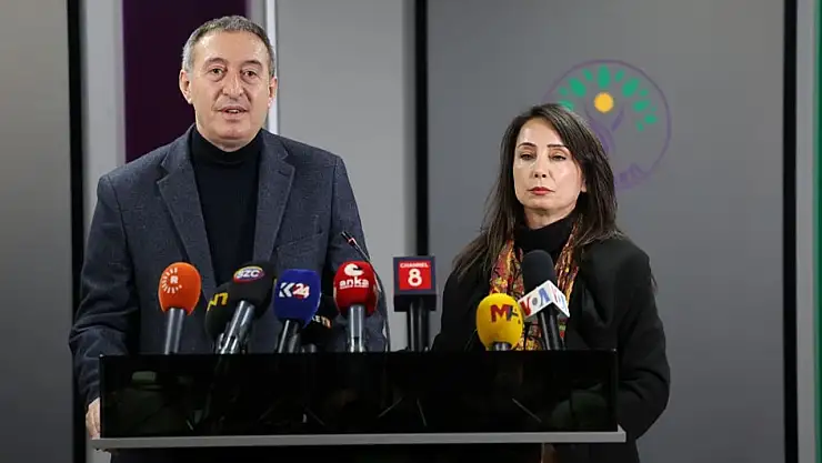 DEM Parti Eş Genel Başkanlarından kayyum tepkisi!