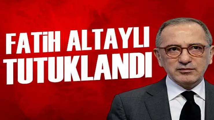 Flaş gelişme: Fatih Altaylı tutuklandı