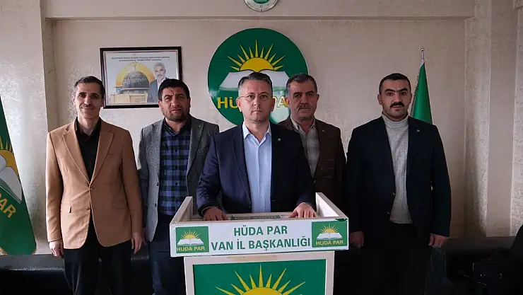 HÜDA PAR'ın Van Büyükşehir Belediye başkan adayı belli oldu!