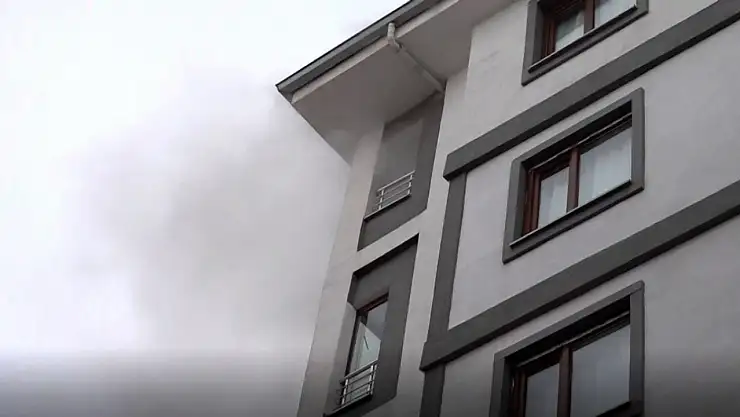 İpekyolu'nda korkutan yangın!