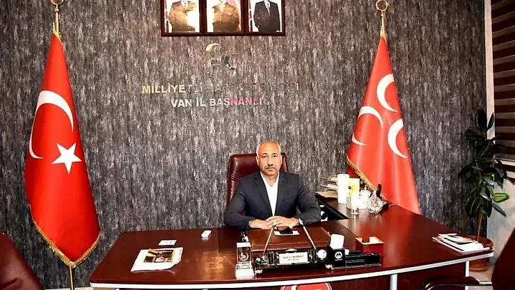 MHP Van İl Başkanı Güngöralp'ten Yeni yıl mesajı