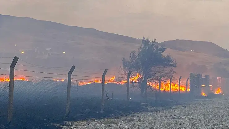 Son Dakika: Van Ayanıs'ta yangın