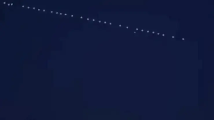 Starlink uyduları Van semalarında görüldü
