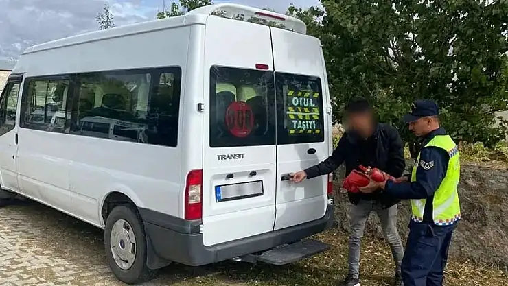 Van'da 124 araç trafikten men edildi