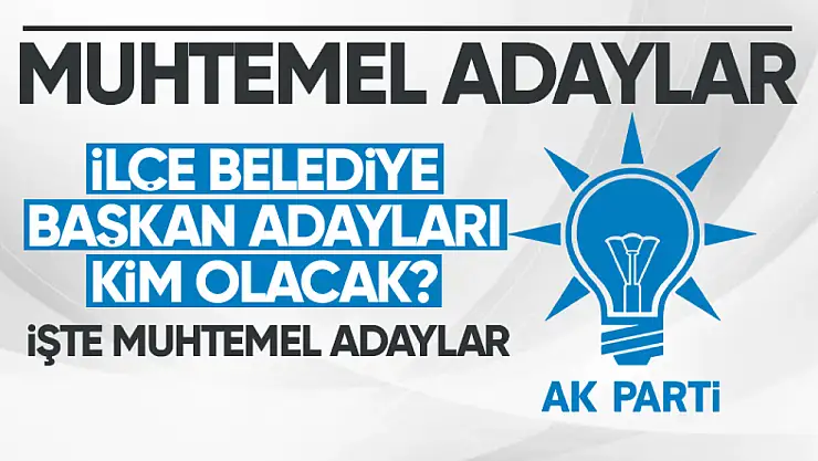Van'da AK Parti'nin ilçe belediye başkan adayı olacak muhtemel isimler!