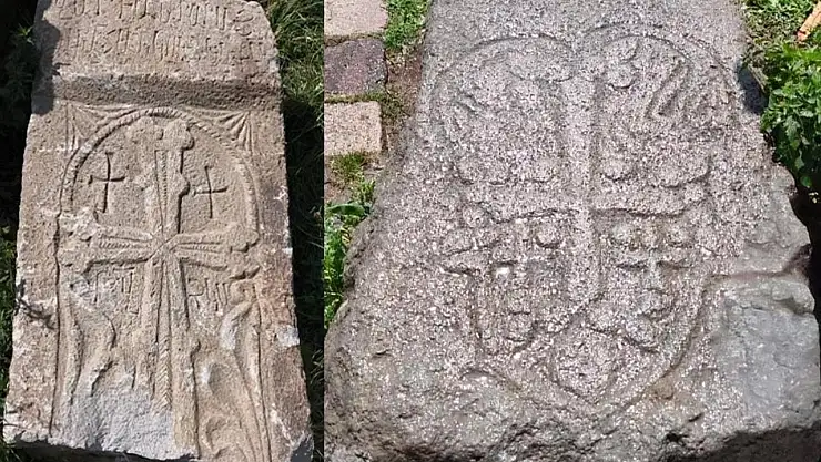 Van'da Bizans dönemine ait stel ele geçirildi