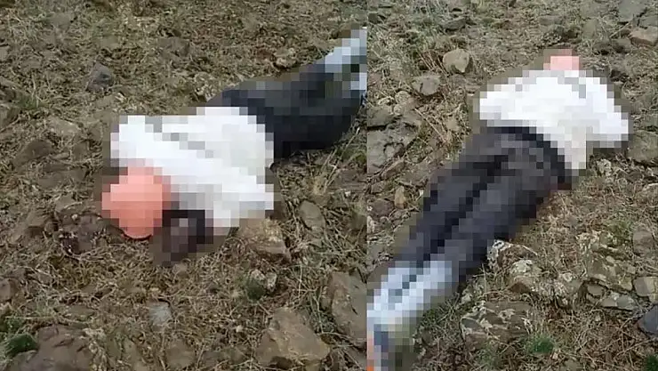 Van'da boş bir arazide erkek cesedi bulundu
