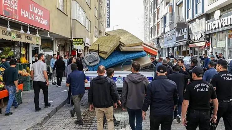 Van'da kaldırım işgallerine karşı mücadele sürüyor