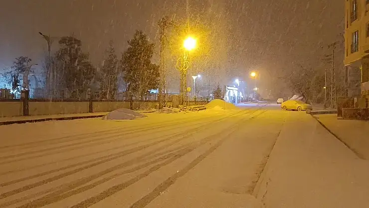 Van'da Kar Yağışı Etkili Oldu!