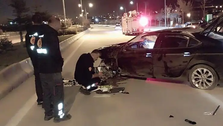 Van'da kaza! Otomobil takla attı: 1 yaralı