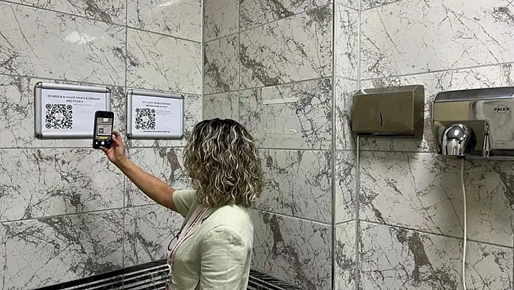 Van'da QR kod temizlik uygulaması başlıyor