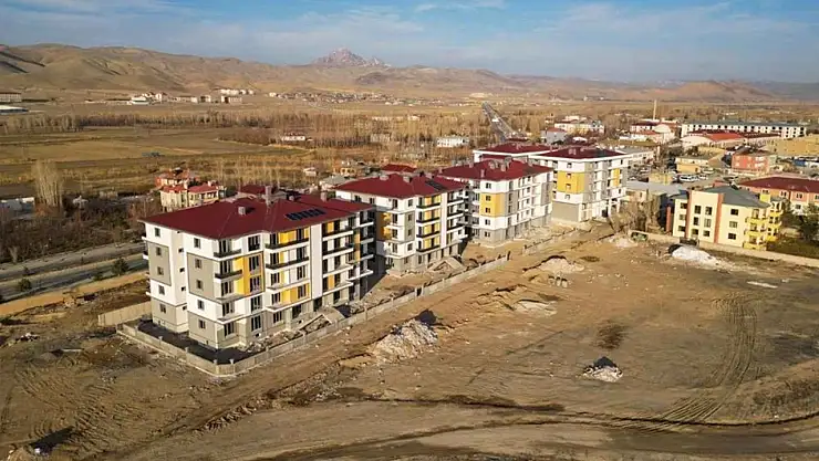Van'ın Gürpınar ilçesinde 70 daire satışa çıkarılacak