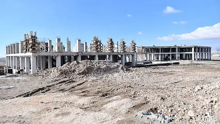 Van'ın yeni otobüs terminalinde çalışmalar sürüyor