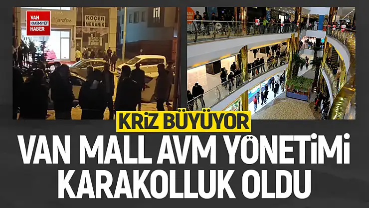 Van Mall AVM yönetimi arasında kavga çıktı: Karakolluk oldular