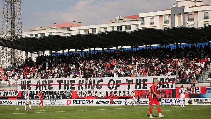 Vanlı taraftarlardan Iğdırlı taraftarlara teşekkür