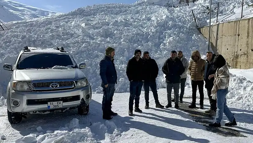 Çatak'ta TOKİ bölgesine peş peşe iki çığ: Vatandaşlar kalıcı çözüm istiyor