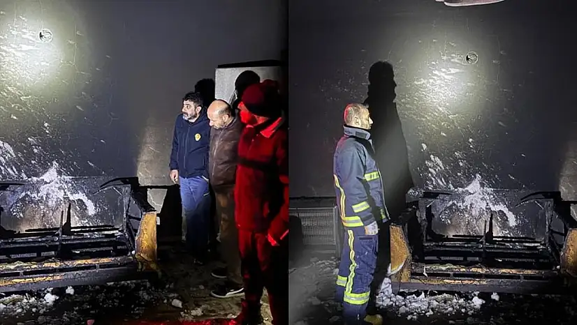 Van'da korkutan yangın! Bir ev küle döndü