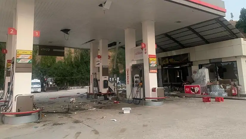 Van'da petrol istasyonunda patlama: 1 yaralı