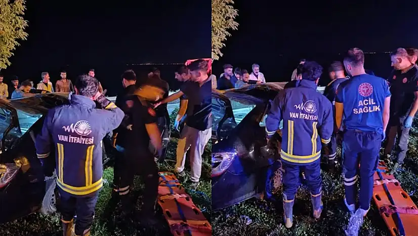 Van'da trafik kazası: 1 yaralı