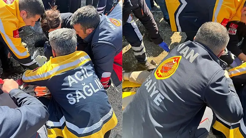 Van'da Trafik Kazası: 2 Kişi Yaralandı