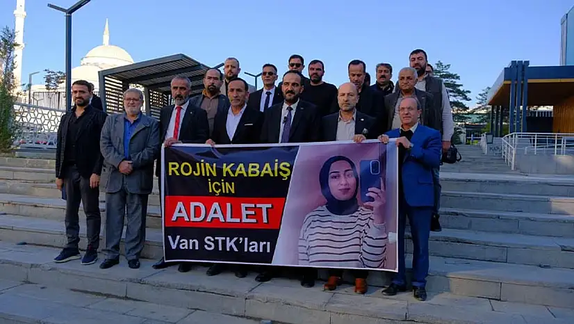 Van'daki STK'lardan Rojin Kabaiş için ortak açıklama