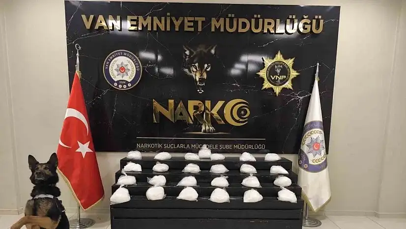 Van Narkotik Polisi başarılı operasyona imza attı