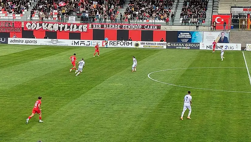 Vanspor tek attı, play-off biletini cebine koydu!