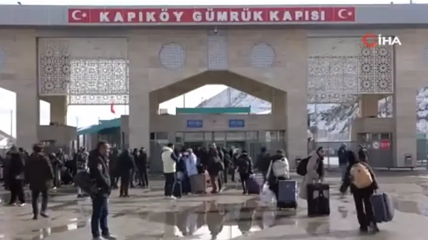 Kapıköy'den Van'a girişlerde beklenen yoğunluk oluşmadı