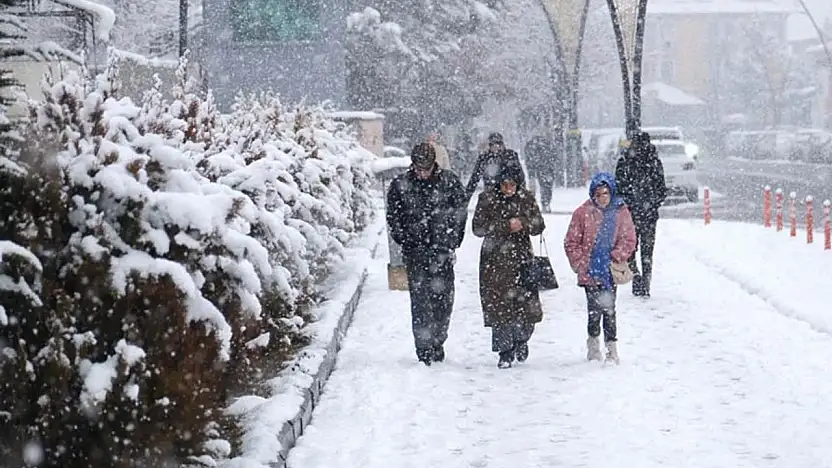 Van'a sarı kodlu uyarı: Yoğun kar yağışı ve dondurucu soğuklar geliyor