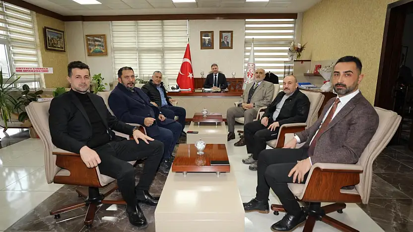 Van ASKF'den İl Müdürü Mehmet Tosun'a Hayırlı Olsun Ziyareti