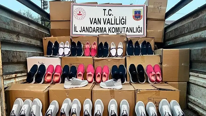 Van'da milyonluk kaçak malzeme ele geçirildi