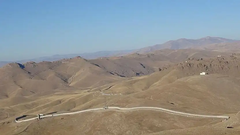 Van sınır duvarında sona yaklaşıldı