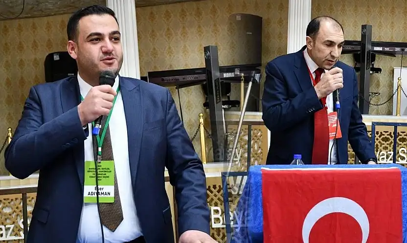 Eser adıyaman, Van esnafından güvenoyu aldı