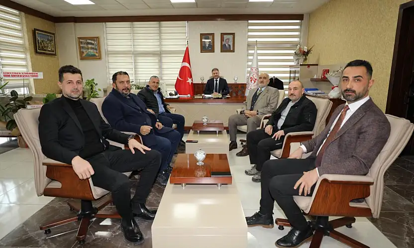 Van ASKF'den İl Müdürü Mehmet Tosun'a Hayırlı Olsun Ziyareti