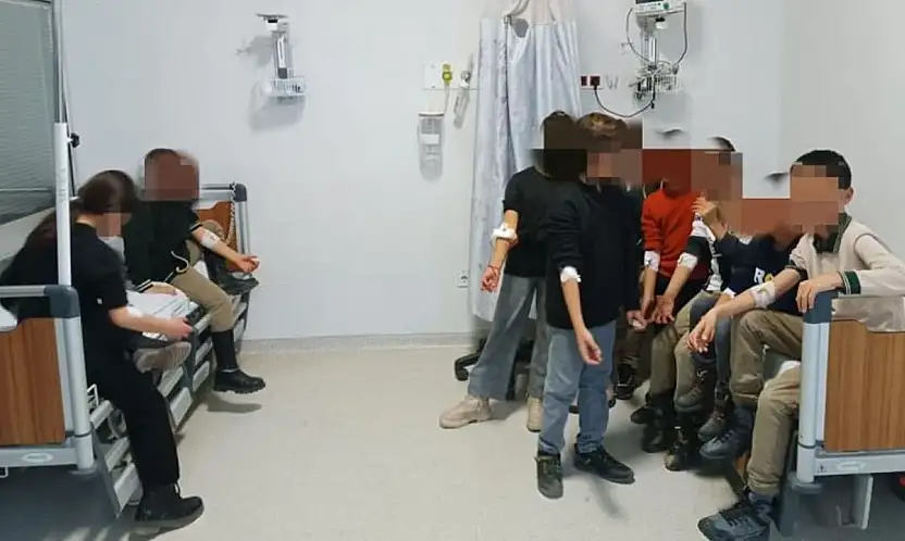 Van'da 23 öğrenci hastaneye kaldırıldı