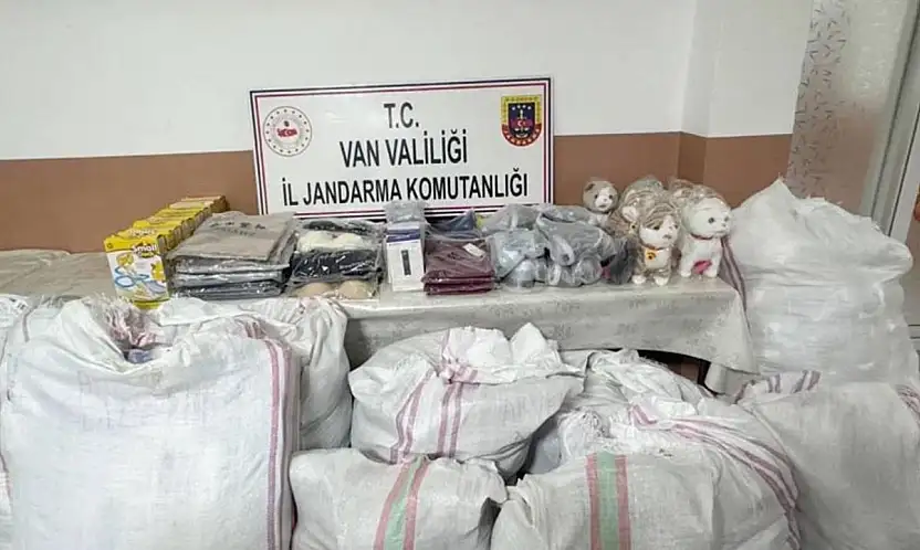 Van'da 3 milyon 250 bin TL değerinde kaçak malzeme ele geçirildi