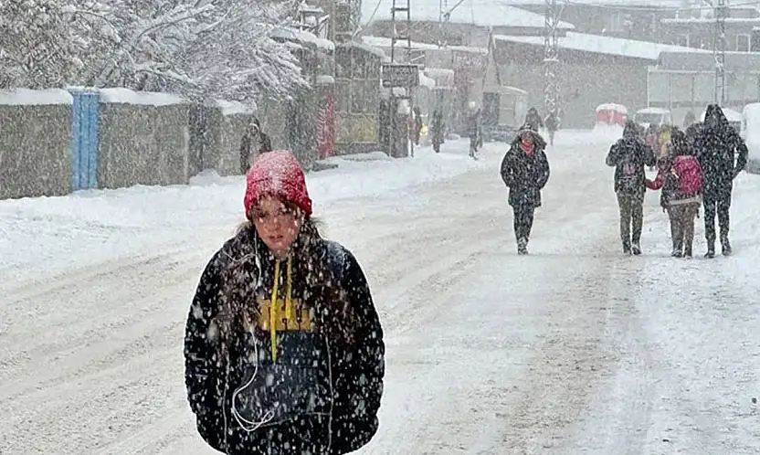 Van'da okullar tatil edildi!