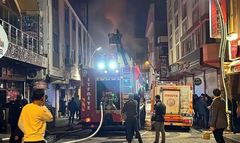 Van'da otelde korkutan yangın!