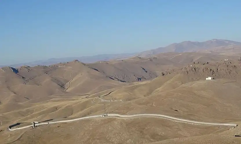 Van sınır duvarında sona yaklaşıldı