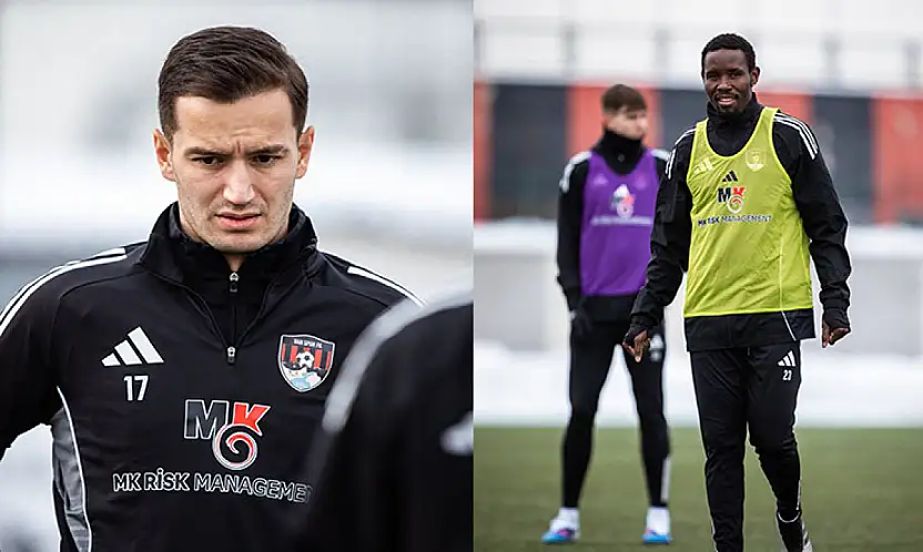 Vanspor'un son transferleri takımla çalışmalara başladı