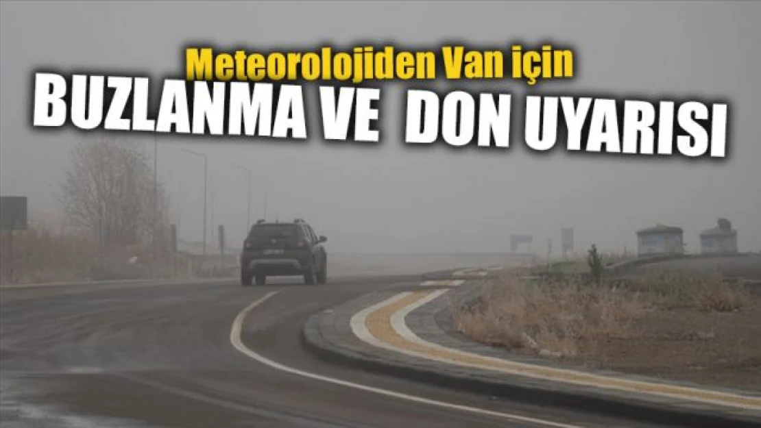 Meteorolojiden Van için uyarı geldi