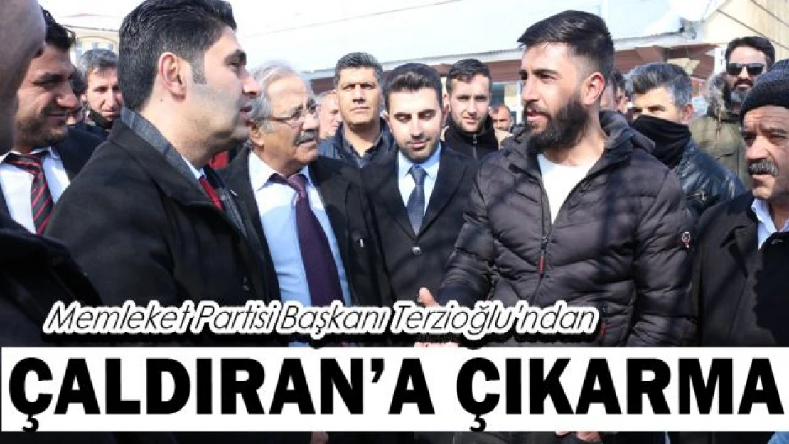 Başkan Terzioğlu'ndan Çaldıran'a ziyaret