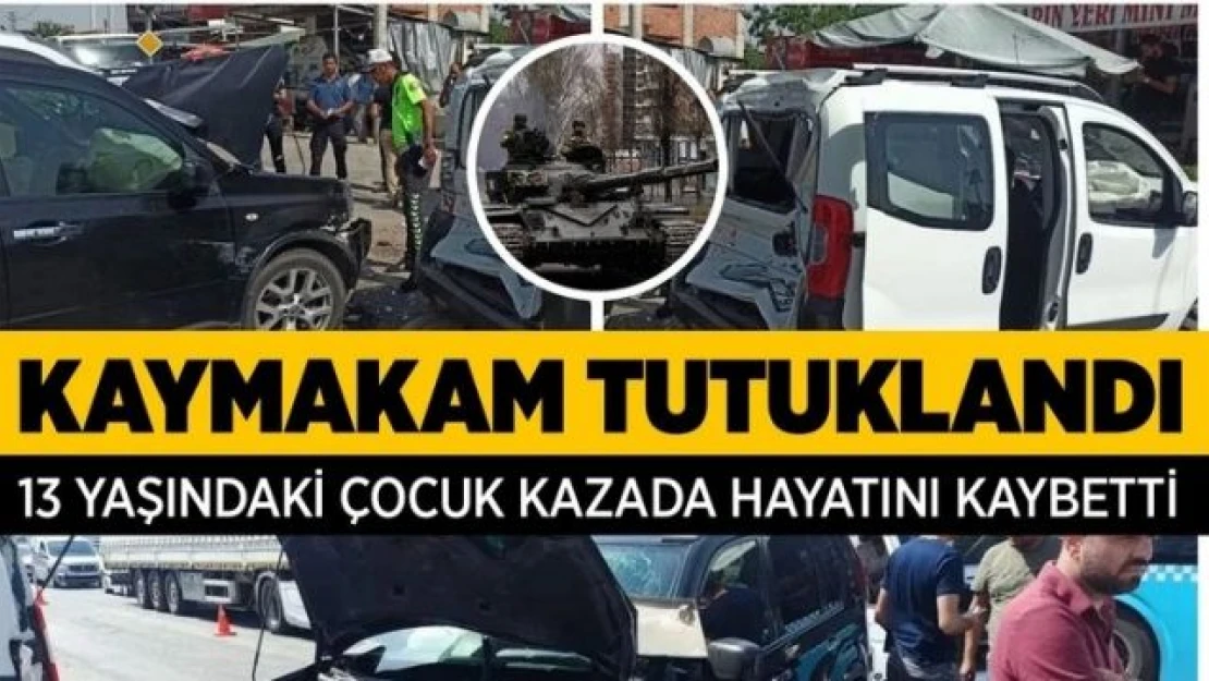 Diyarbakır'da Kaymakamı tutuklatan kaza!