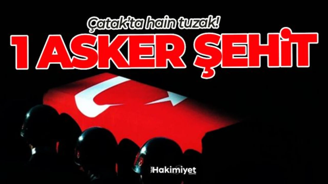 Van'da EYP patlaması sonucu 1 asker şehit oldu, 1 asker yaralandı