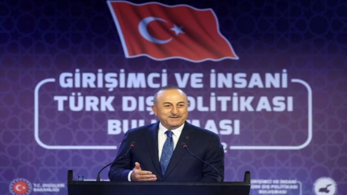 Dışişleri Bakanı Mevlüt Çavuşoğlu Van'da konuştu