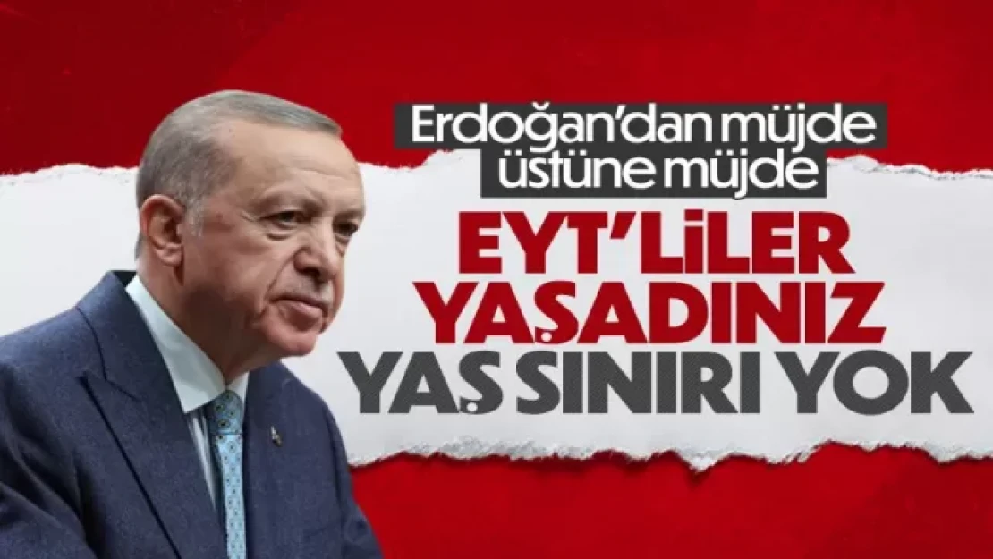 Cumhurbaşkanı Erdoğan, EYT'de detayları açıkladı