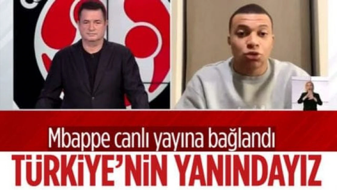 Kylian Mbappe'den Türkiye'ye destek mesajı