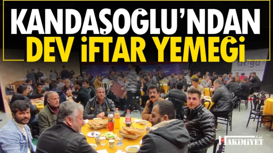 İş İnsanı Kandaşoğlu, çalışanları ile iftarda buluştu