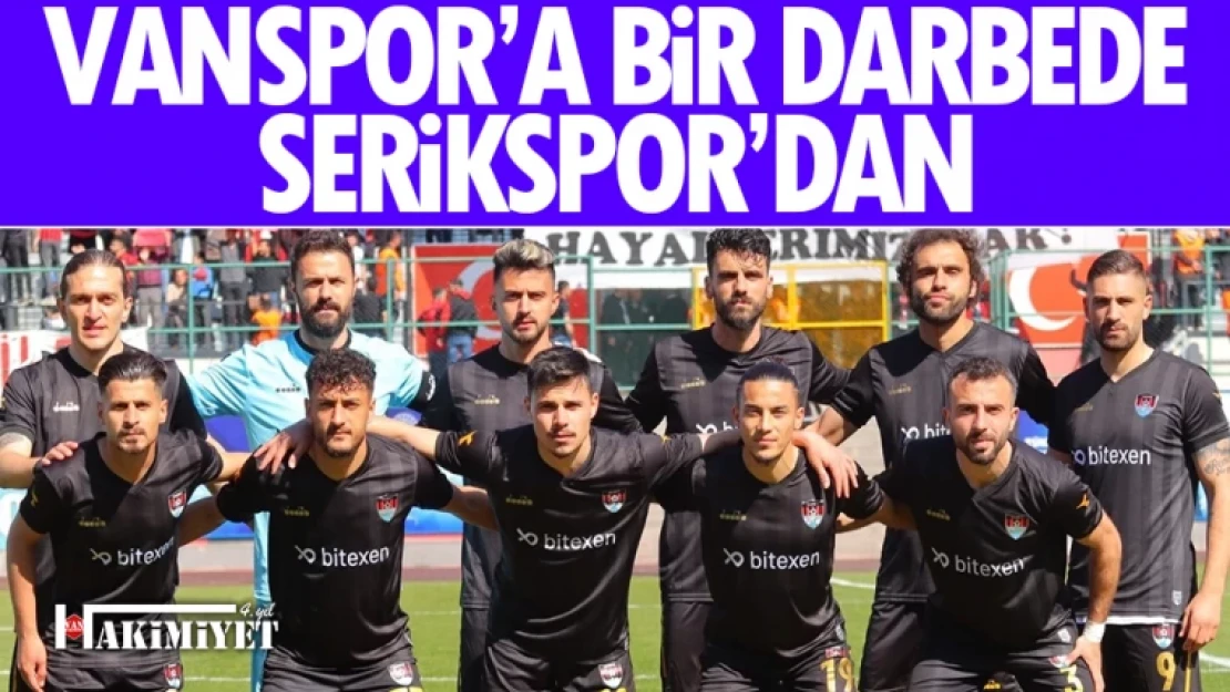 Vanspor, play-off şansını tehlikeye attı!